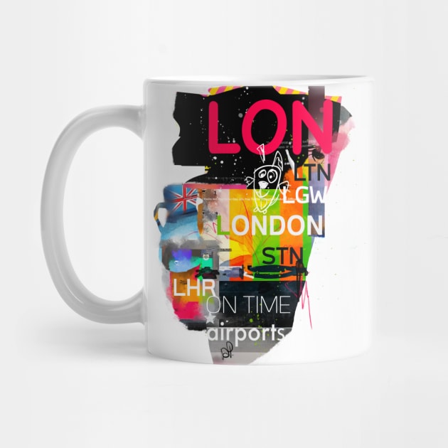 London modern collage design by Woohoo